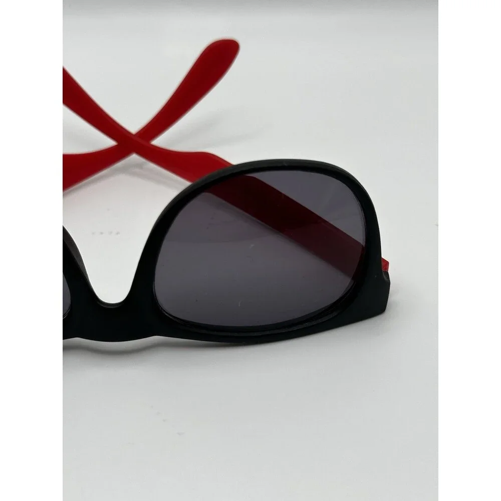 Brooklyn Law School Promo Sunglasses Black Frame Red Arms Used